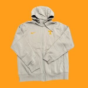Tennessee Volunteers Nike Full Zip Hoodie Jacket Grey Men's Large DZ8901-053